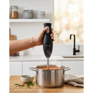 Paslanmaz Çelik Blender Ayağına Sahip Ergonomik El Blenderı