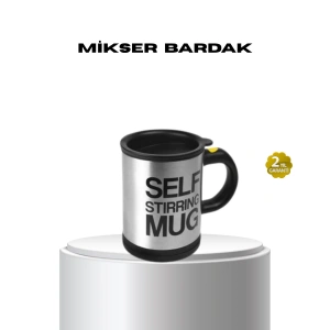 Paslanmaz Çelik Kendi Kendini Karıştıran Akıllı Kupa – Isı Yalıtımlı