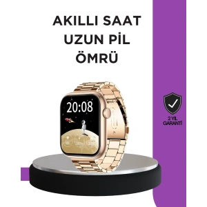 Sağlık Takipli Akıllı Saat 117 Spor Modlu AMOLED Ekran