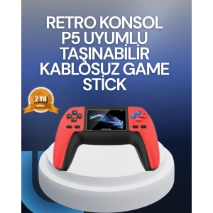Tak Çalıştır Mini Retro GamePad | 520 Klasik Oyun