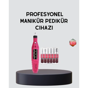 Tırnak Matkap Makinesi – Profesyonel Manikür Pedikür Cihazı, Ayarlanabilir Hız ve Sessiz Çalışma