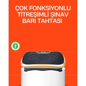 Vücut Şekillendirmeye Yardımcı Titreşimli Spor Platformu