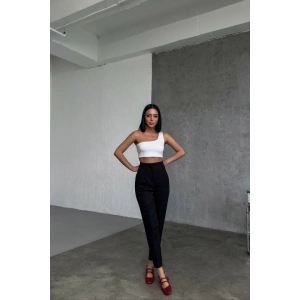 Yüksek Bel Pensli̇ Pantolon