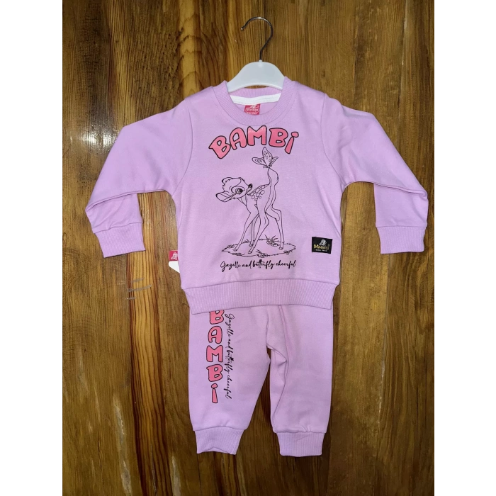 6-24 aylık bambi çocuk takımı lila