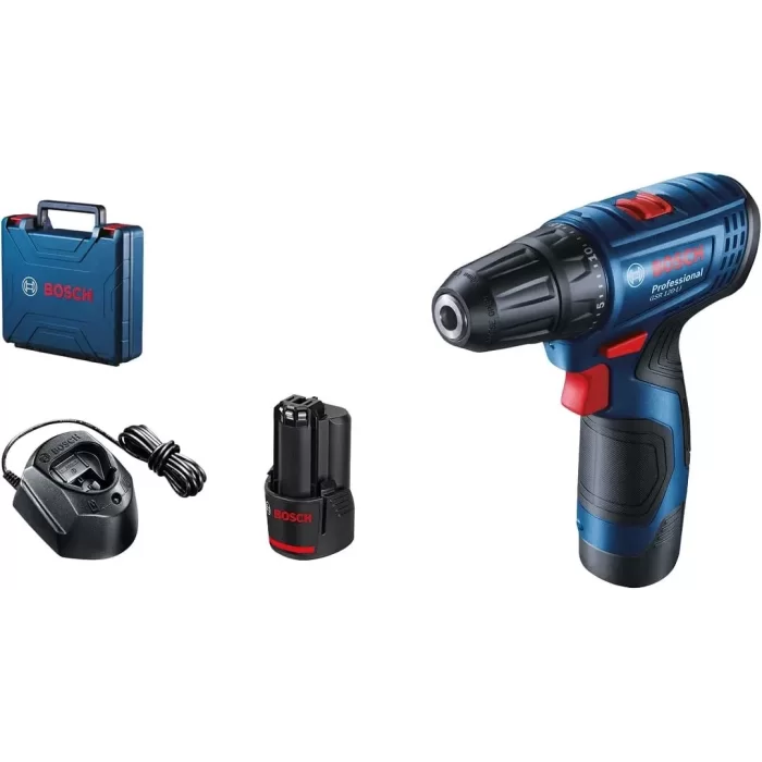 Bosch GSR 120-LI Akülü Delme Vidalama Makinesi (2 x 2,0 Ah Akü)