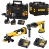 DEWALT x McLaren 18V XR Profesyonel Set (Kırıcı, Taşlama, Vidalama,Torklu, 4 Akü, 3 Çanta)