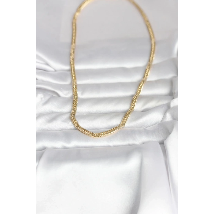 CM 14K Gold Renk Zincir Model 45 cm Kadın Kolye