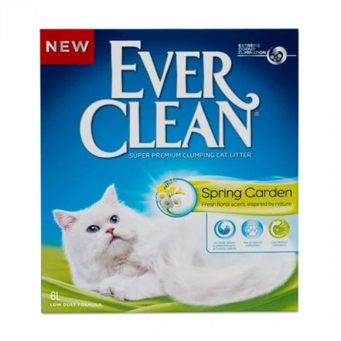 Ever Clean Spring Garden Topaklanan Kedi Kumu 1 Adet 6 Lt