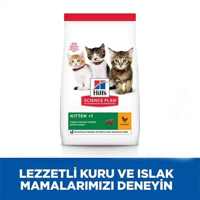 Hills Kitten Tavuklu Yavru Kedi Maması 1.5 Kg