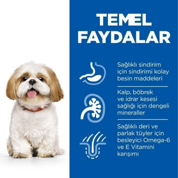 Hills Mature 7+ Tavuklu Mini Irk Yaşlı Köpek Maması 1.5 Kg