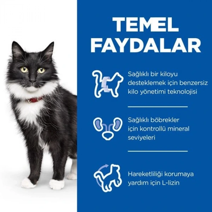 Hills Mature Sterilised Tavuklu Kısırlaştırılmış Yaşlı Kedi Maması 1.5 Kg