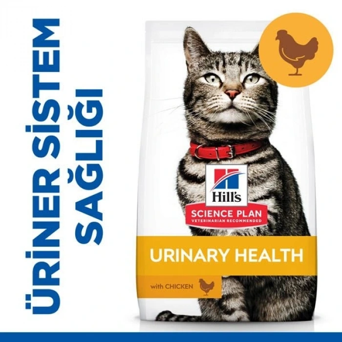 Hills Urinary İdrar Yolu Destekleyici Tavuklu Yetişkin Kedi Maması 1.5 Kg