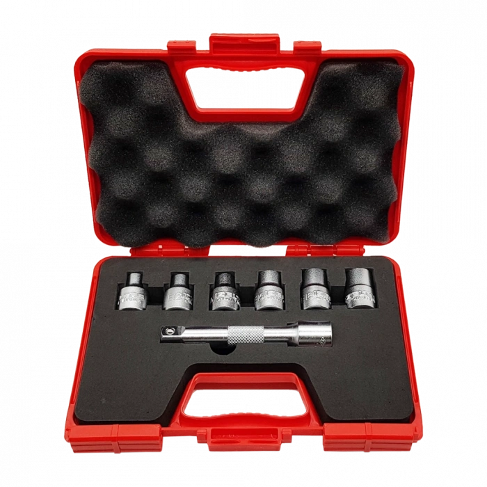 İzeltaş 1113 00 6007 1/2 Star (Torx®) Lokma Anahtar Takımı 7 Parça