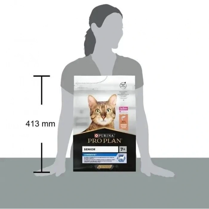 Pro Plan Senior 7+ Somonlu Yaşlı Kedi Maması 3 Kg