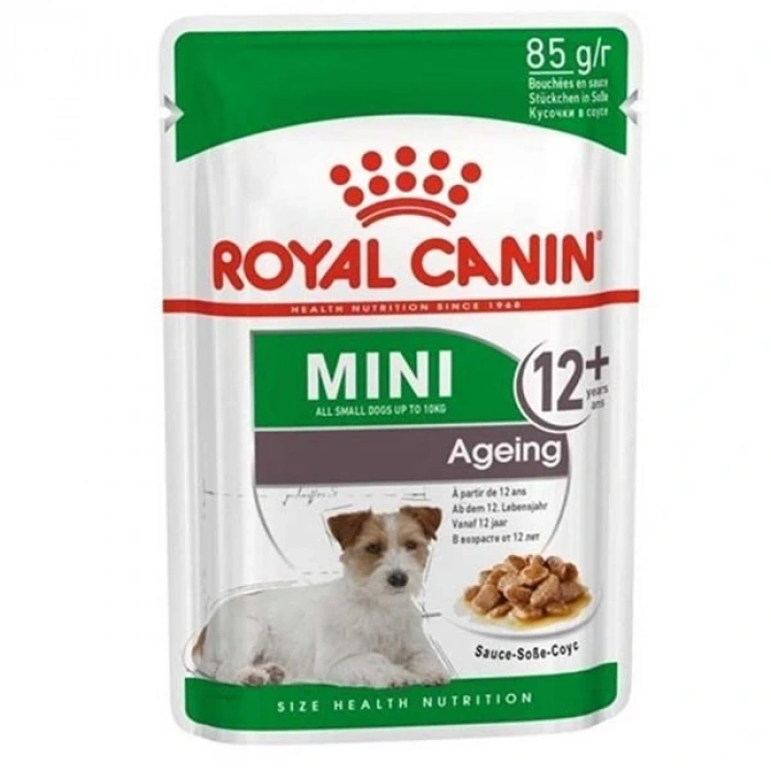 Royal Canin Ageing +12 Gravy Pouch Yaşlı Konserve Köpek Maması 1 Adet 85 Gr