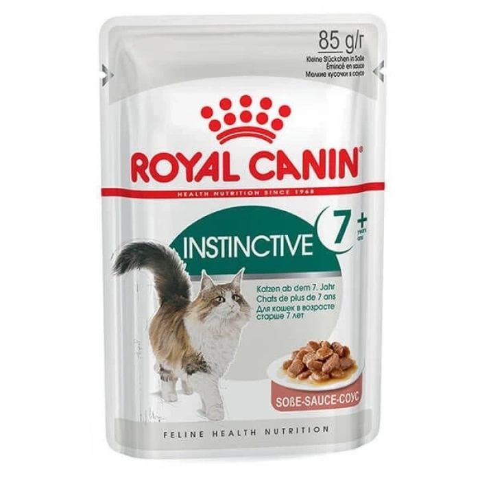 Royal Canin İnstinctive +7 Pouch Yaşlı Konserve Kedi Maması 1 Adet 85 Gr