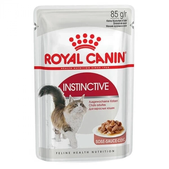 Royal Canin İnstinctive Gravy Pouch Konserve Kedi Maması 1 Adet 85 Gr