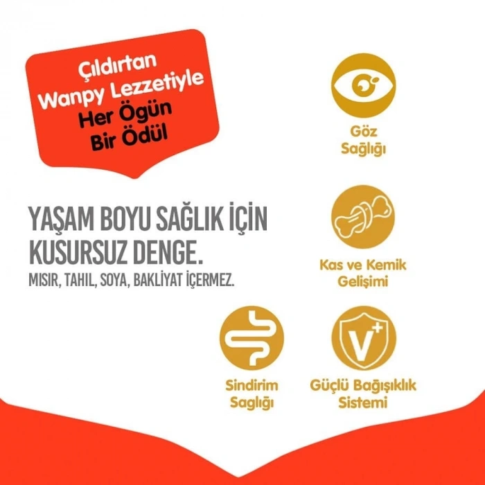 Wanpy Tavuklu Tahılsız Yavru Kedi Maması 1.5 Kg