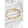 316L Çelik Gold Renk 65 mm Kadın Kelepçe Bileklik
