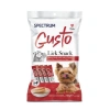 Spectrum Gusto Kuzu Etli ve Havuçlu Sıvı Yetişkin Köpek Ödül Maması 1 Adet 4x15 Gr