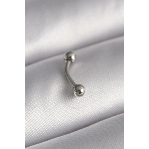 316L Çelik Gümüş Renk Topçuk Model Piercing