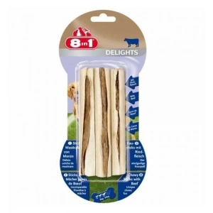 8in1 Delights Sticks Biftekli Köpek Kemik Ödülü 1 Adet 3x75 Gr