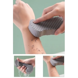 Banyo Fırçası Yüksek Yoğunluklu İyi Sürtünme Etkisi Banyo İçin Hafif Ölü Cilt Sökücü Sünger