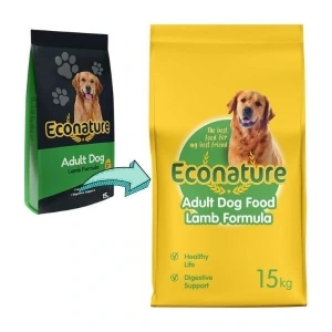 Econature Kuzu Etli Yetişkin Köpek Maması 15 Kg