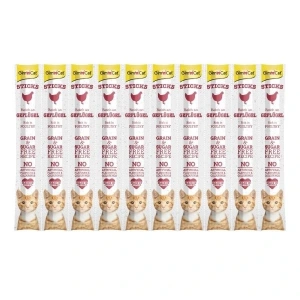 Gimcat Sticks Kümes Hayvanlı Çubuk Kedi Ödül Maması 1 Adet 50 Gr