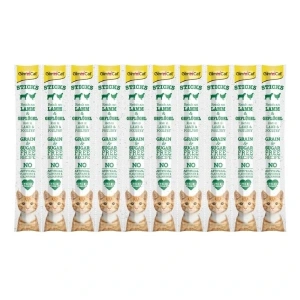 Gimcat Sticks Kuzu ve Tavuk Etli Çubuk Kedi Ödül Maması 1 Adet 50 Gr