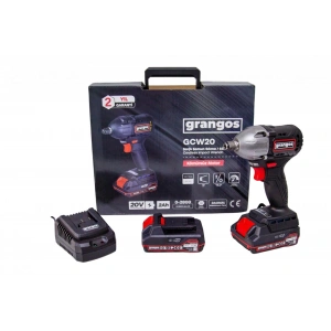 Grangos GCW20-T2 20V 2 Ah Çift Akülü Somun Sıkma