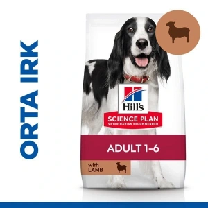 Hills Kuzu Etli Orta Irk Yetişkin Köpek Maması 2.5 Kg