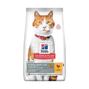 Hills Young Sterilised Tavuklu Kısırlaştırılmış Kedi Maması 3 Kg