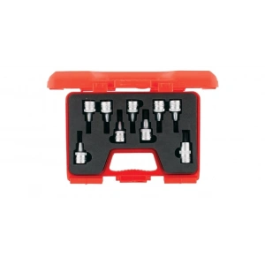 İzeltaş 1113 00 6009 1/2 Lokmalı Star (Torx®) Uç Takımı 9 Parça