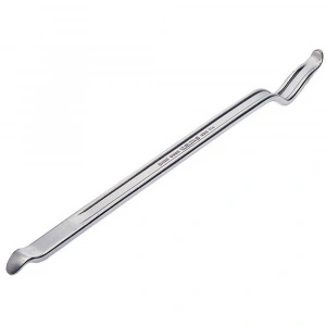 İzeltaş 6360260600 Kıvrık Uçlu Levye Krom 600 mm