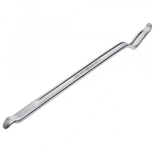 İzeltaş 6360260600 Kıvrık Uçlu Levye Krom 600 mm