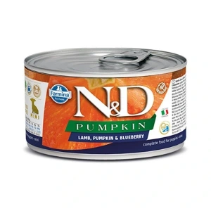 N&D Pumpkin Balkabaklı Kuzu Etli Yavru Konserve Köpek Maması 1 Adet 140 Gr