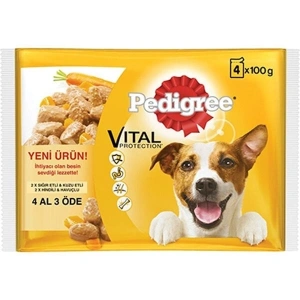 Pedigree Multipack Karışık Köpek Konserve Maması 1 Adet 4x100 Gr