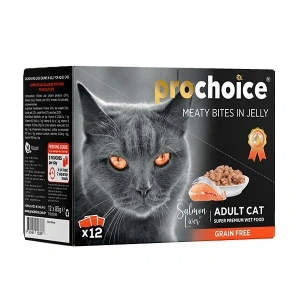Pro Choice Somon ve Cigerli Family Pack Konserve Kedi Maması 1 Adet 12x85 Gr