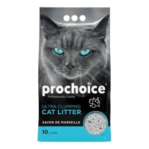 Prochoice Bentonit Marsilya Sabunlu Topaklanan Doğal Kedi Kumu 1 Adet 10 Lt