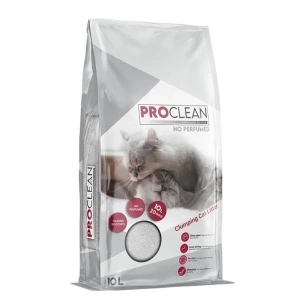 ProClean Naturel Kokusuz Topaklanan Kedi Kumu 1 Adet Kalın Taneli 10 Lt