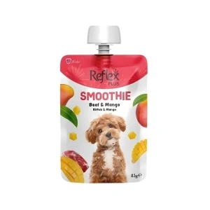 Reflex Plus Smoothie Biftekli ve Mangolu Sıvı Yetişkin Köpek Ödül Maması 1 Adet 85 Gr