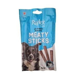 Reflex Plus Somonlu Çubuk Yetişkin Köpek Ödül Maması 1 Adet 3x11 Gr