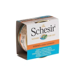 Schesir Broth Naturel Sauce Ton Balıklı Pouch Yetişkin Konserve Kedi Maması 1 Adet 70 Gr