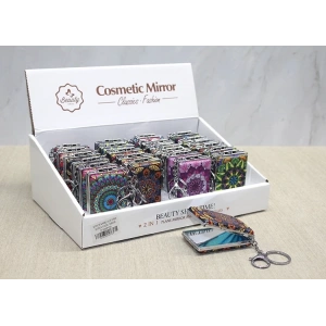 Taşlı El Aynası Anahtarlık Alk3768