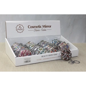 Taşlı El Aynası Anahtarlık Alk3773