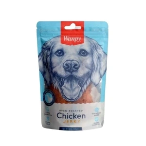 Wanpy Kavrulmuş Tavuk Parçalı Köpek Ödülü 1 Adet 100 Gr