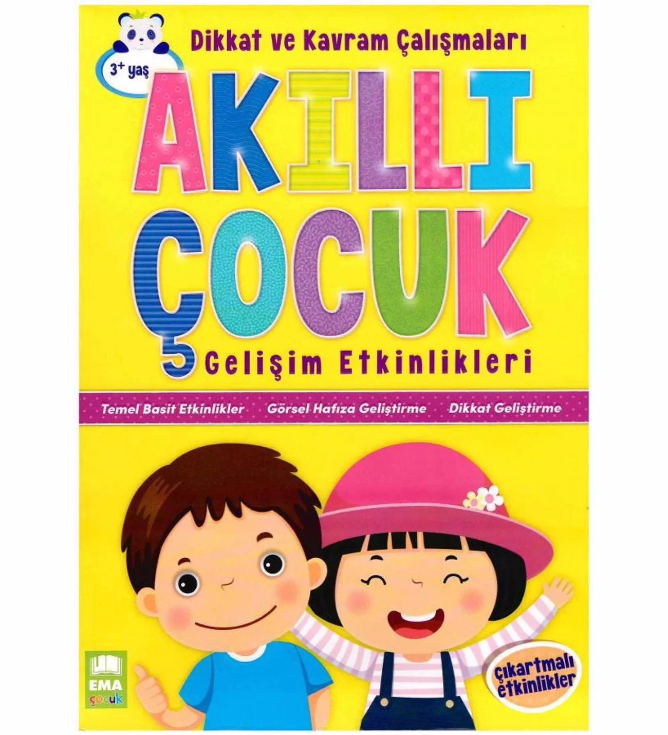 Akıllı Çocuk Gelişim Etkinlikleri Dikkat Kavram Çalışmaları 3+ Yaş Ema