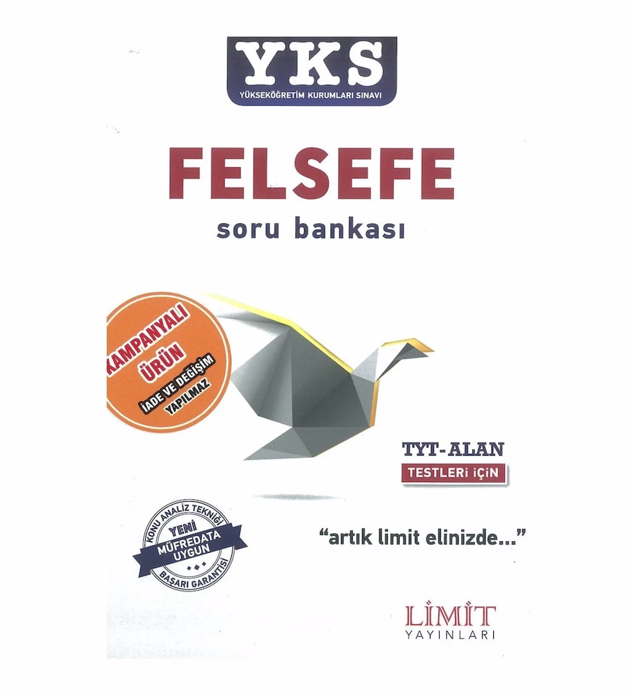*Kampanya* Limit Yks Felsefe Soru Bankası Tyt Alan Testleri İçin
