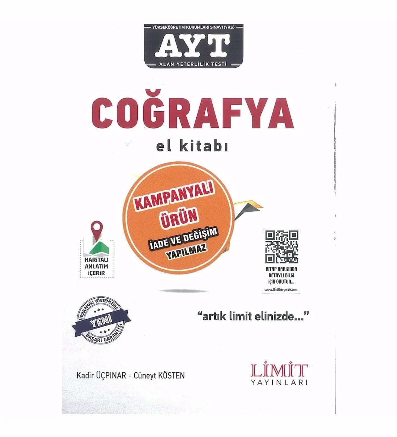 Limit Ayt Coğrafya El Kitabı Haritalı Anlatım